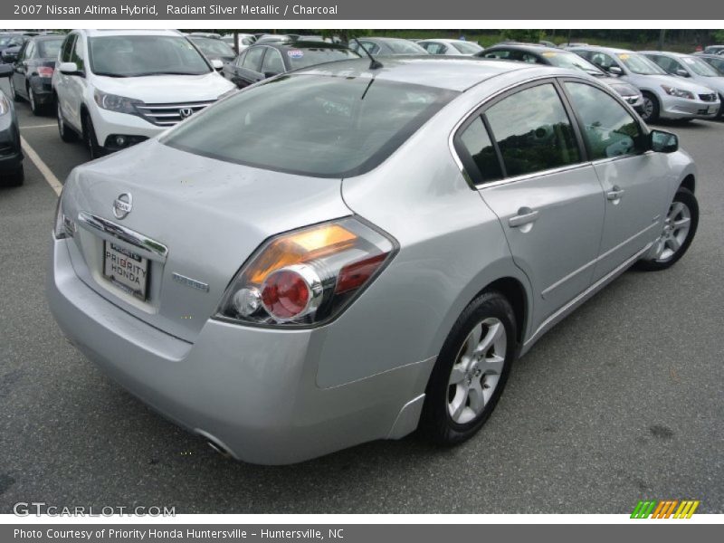 Radiant Silver Metallic / Charcoal 2007 Nissan Altima Hybrid