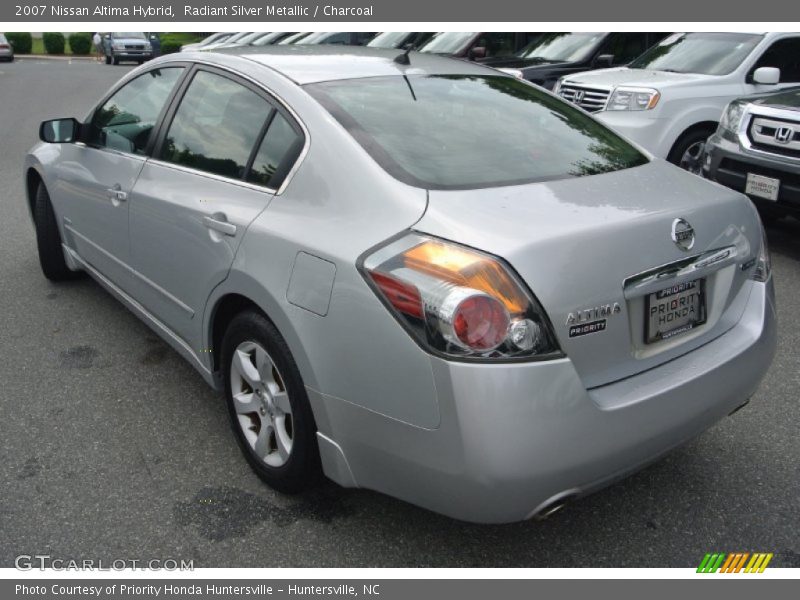 Radiant Silver Metallic / Charcoal 2007 Nissan Altima Hybrid