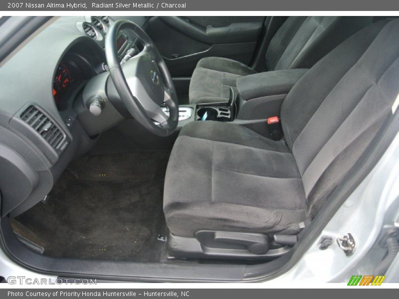 Radiant Silver Metallic / Charcoal 2007 Nissan Altima Hybrid