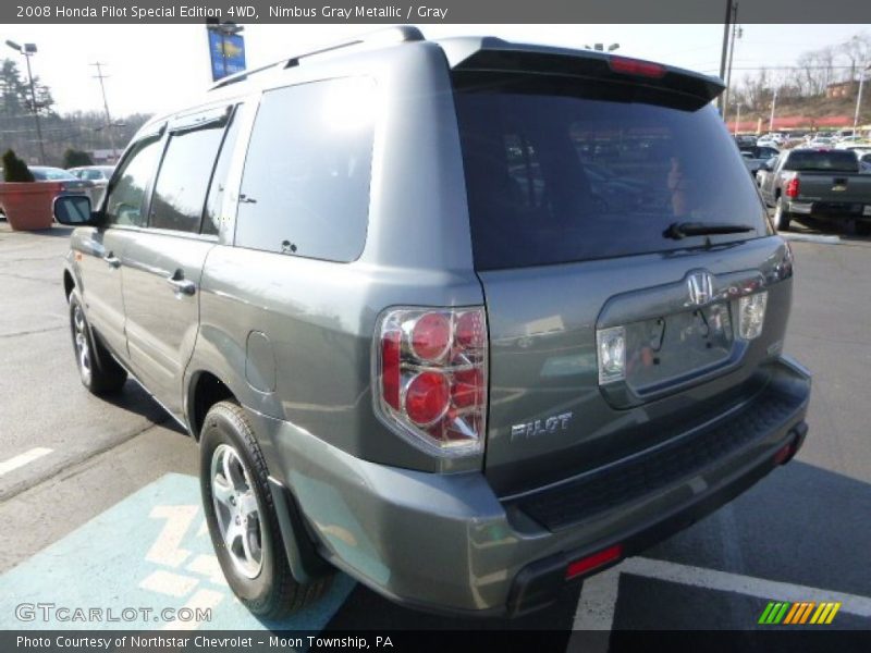 Nimbus Gray Metallic / Gray 2008 Honda Pilot Special Edition 4WD