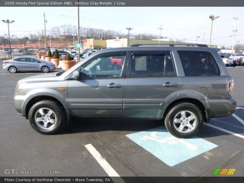 Nimbus Gray Metallic / Gray 2008 Honda Pilot Special Edition 4WD