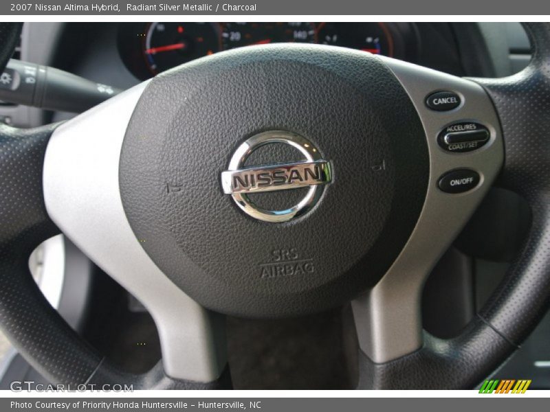Radiant Silver Metallic / Charcoal 2007 Nissan Altima Hybrid