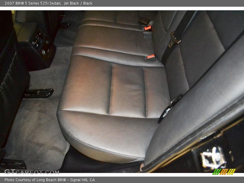 Jet Black / Black 2007 BMW 5 Series 525i Sedan