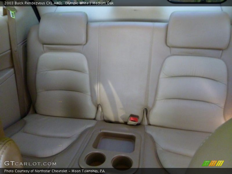 Olympic White / Medium Oak 2003 Buick Rendezvous CXL AWD
