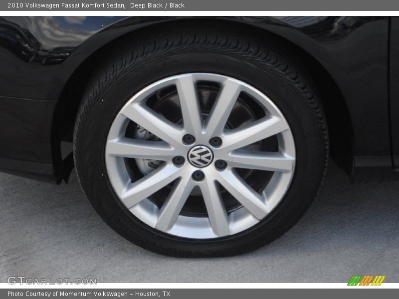 Deep Black / Black 2010 Volkswagen Passat Komfort Sedan