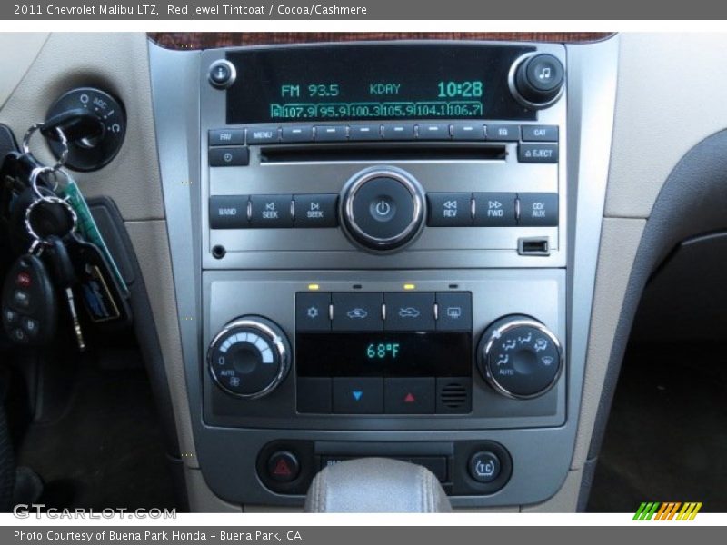 Red Jewel Tintcoat / Cocoa/Cashmere 2011 Chevrolet Malibu LTZ