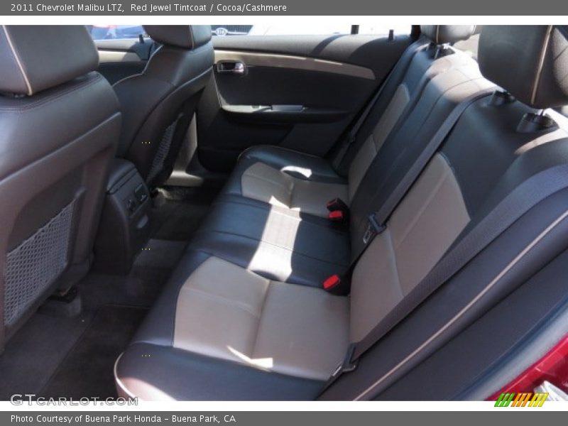 Red Jewel Tintcoat / Cocoa/Cashmere 2011 Chevrolet Malibu LTZ