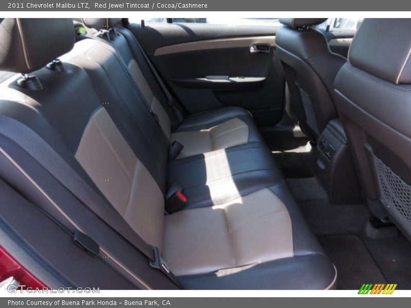Red Jewel Tintcoat / Cocoa/Cashmere 2011 Chevrolet Malibu LTZ