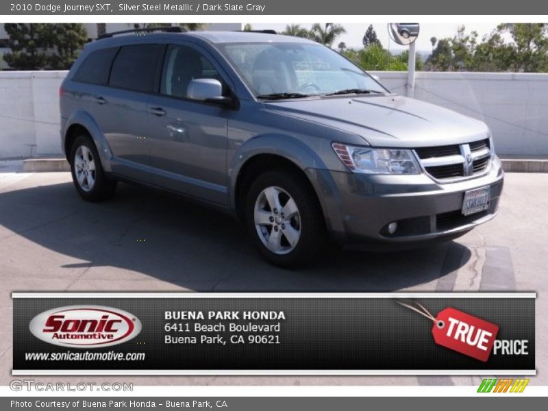 Silver Steel Metallic / Dark Slate Gray 2010 Dodge Journey SXT