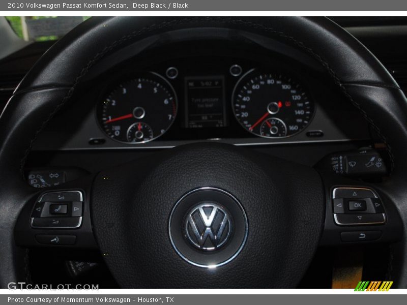 Deep Black / Black 2010 Volkswagen Passat Komfort Sedan