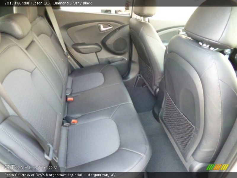 Diamond Silver / Black 2013 Hyundai Tucson GLS