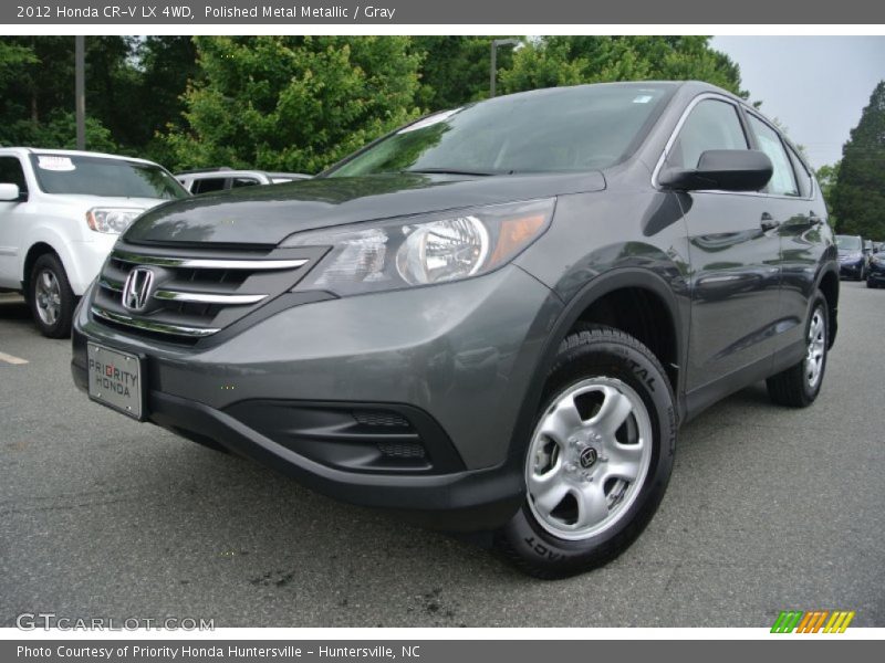 Polished Metal Metallic / Gray 2012 Honda CR-V LX 4WD