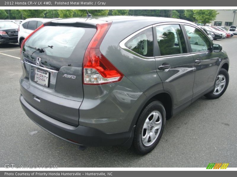 Polished Metal Metallic / Gray 2012 Honda CR-V LX 4WD