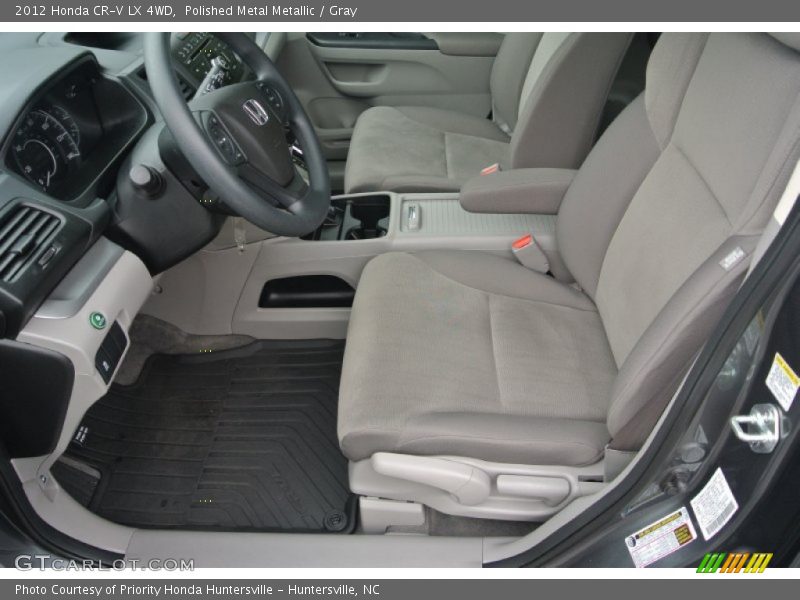 Polished Metal Metallic / Gray 2012 Honda CR-V LX 4WD
