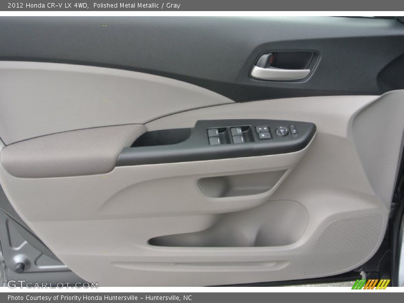 Polished Metal Metallic / Gray 2012 Honda CR-V LX 4WD
