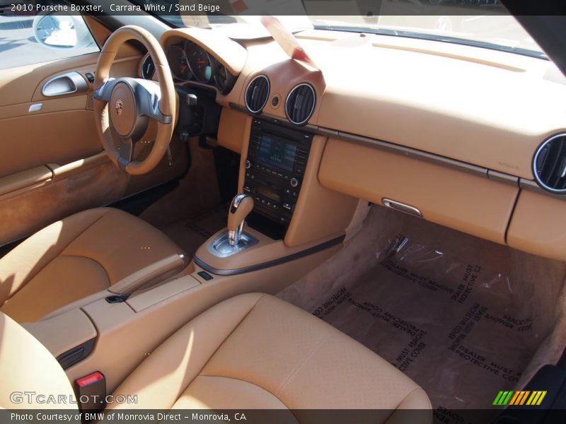 Carrara White / Sand Beige 2010 Porsche Boxster