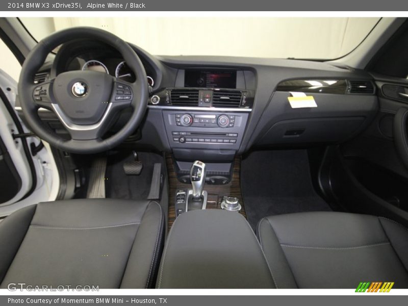 Dashboard of 2014 X3 xDrive35i