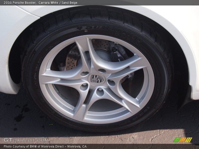 Carrara White / Sand Beige 2010 Porsche Boxster