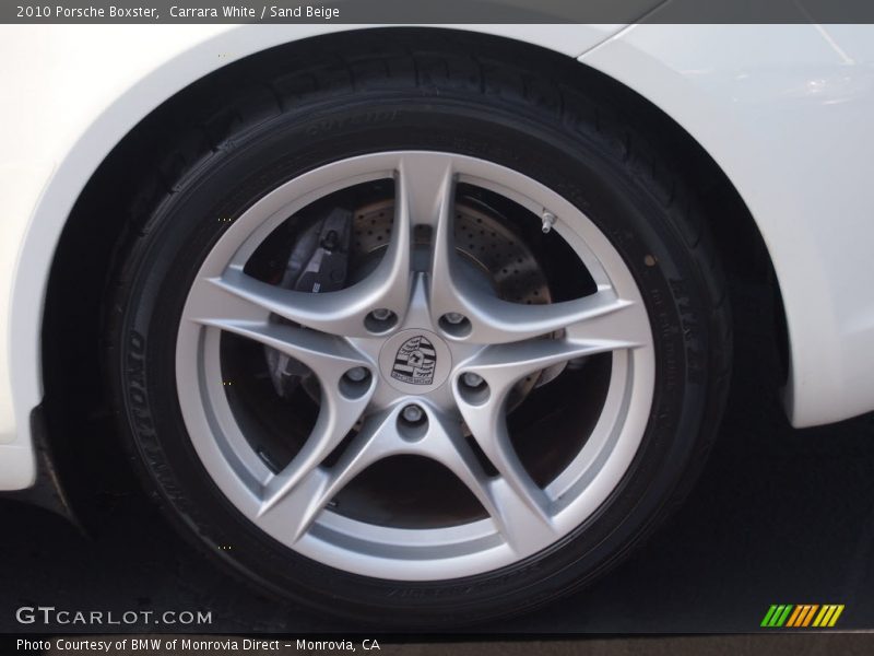 Carrara White / Sand Beige 2010 Porsche Boxster