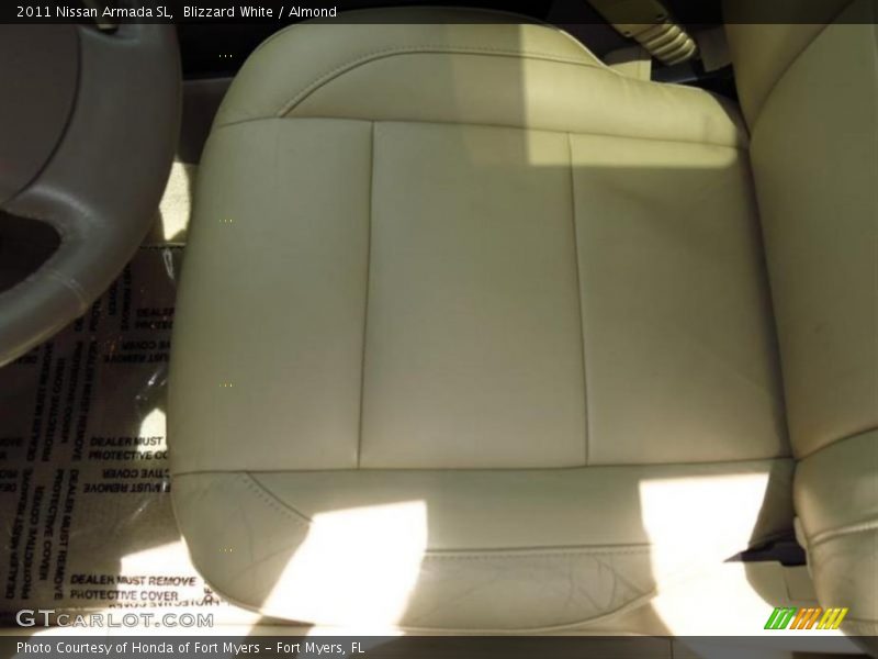 Blizzard White / Almond 2011 Nissan Armada SL