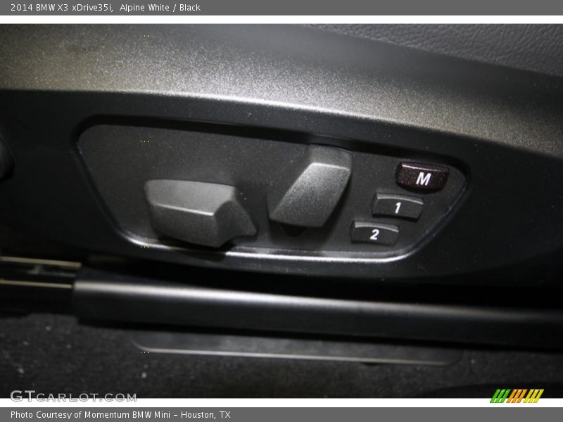 Controls of 2014 X3 xDrive35i