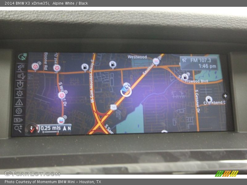 Navigation of 2014 X3 xDrive35i