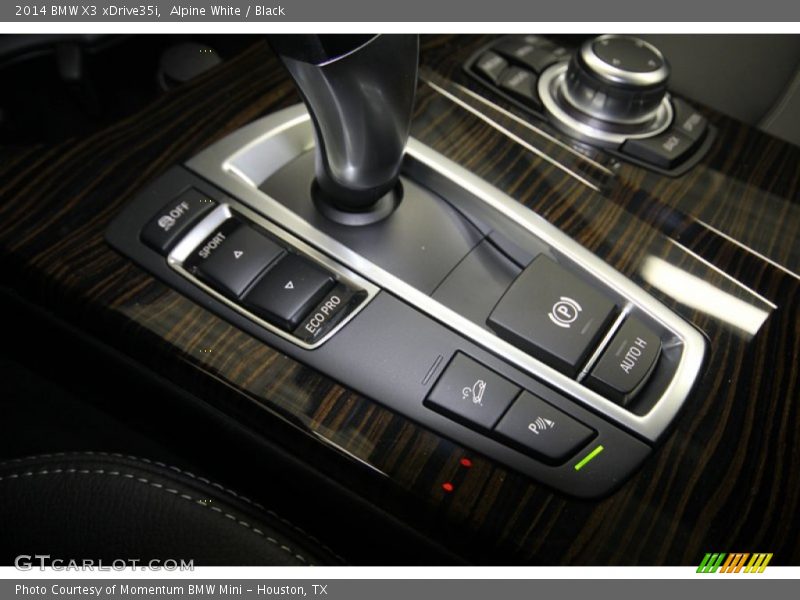 Controls of 2014 X3 xDrive35i