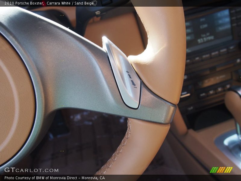 Carrara White / Sand Beige 2010 Porsche Boxster