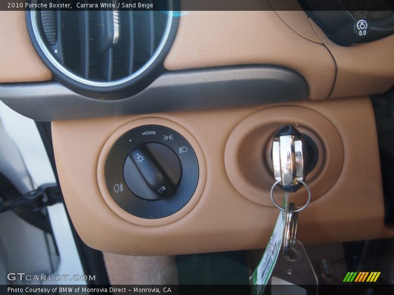 Carrara White / Sand Beige 2010 Porsche Boxster