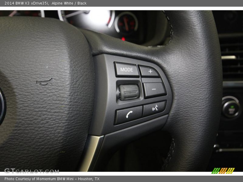 Controls of 2014 X3 xDrive35i