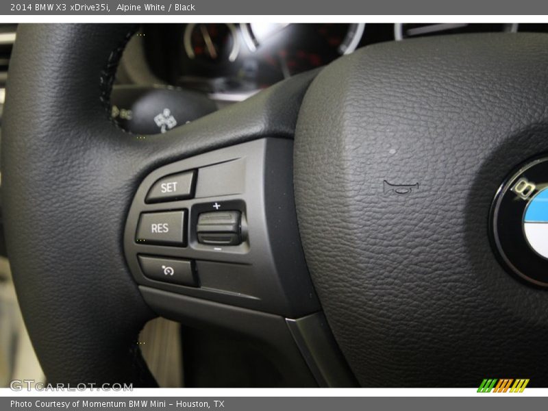 Controls of 2014 X3 xDrive35i