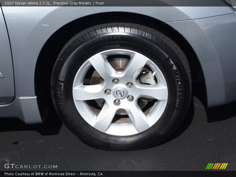 Precision Gray Metallic / Frost 2007 Nissan Altima 2.5 SL