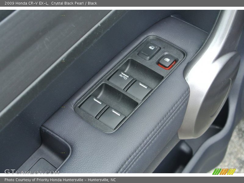 Crystal Black Pearl / Black 2009 Honda CR-V EX-L