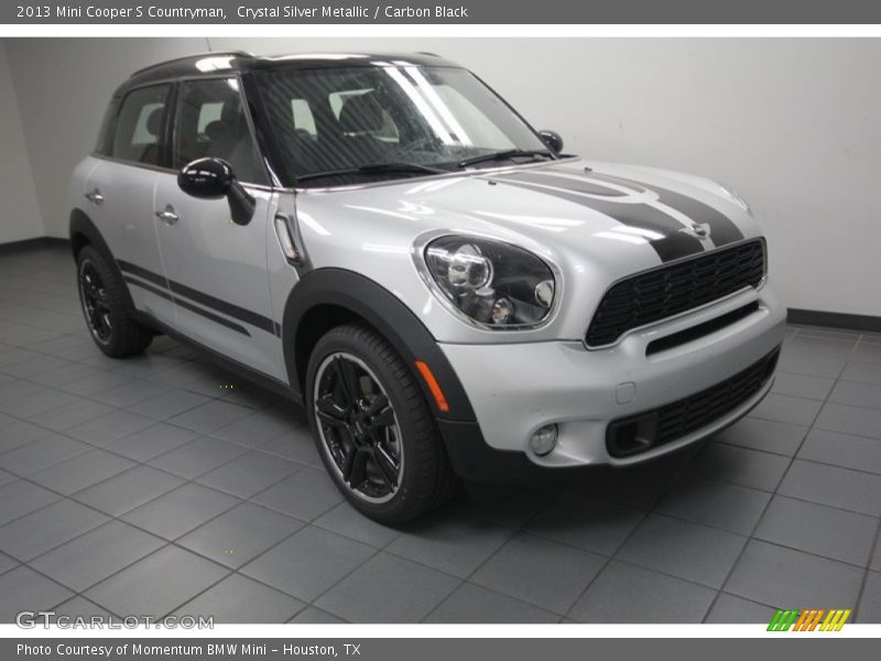 Crystal Silver Metallic / Carbon Black 2013 Mini Cooper S Countryman