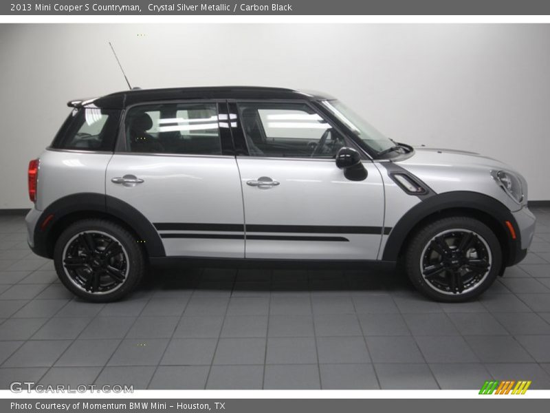 Crystal Silver Metallic / Carbon Black 2013 Mini Cooper S Countryman