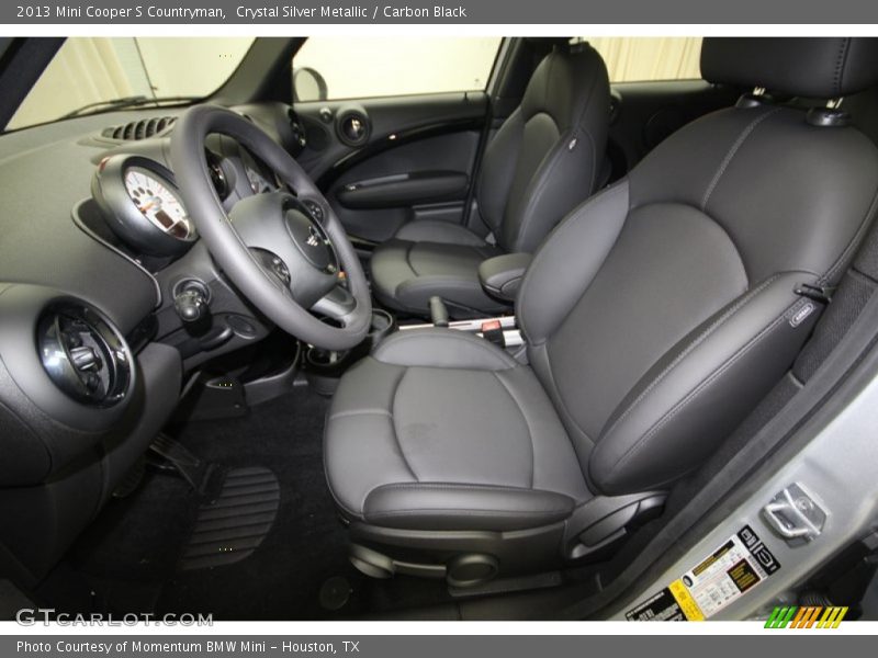 Crystal Silver Metallic / Carbon Black 2013 Mini Cooper S Countryman