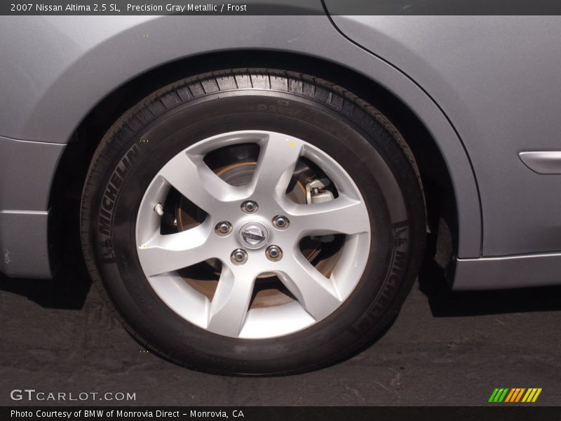 Precision Gray Metallic / Frost 2007 Nissan Altima 2.5 SL