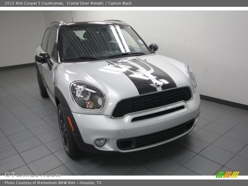 Crystal Silver Metallic / Carbon Black 2013 Mini Cooper S Countryman