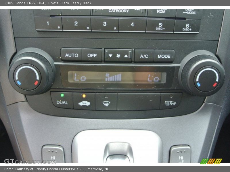 Crystal Black Pearl / Black 2009 Honda CR-V EX-L