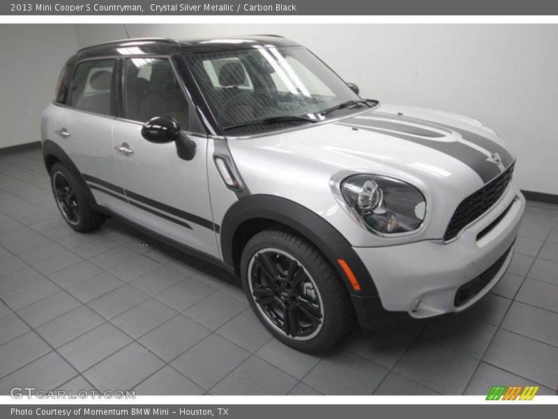 Crystal Silver Metallic / Carbon Black 2013 Mini Cooper S Countryman