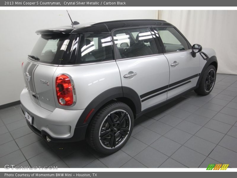 Crystal Silver Metallic / Carbon Black 2013 Mini Cooper S Countryman