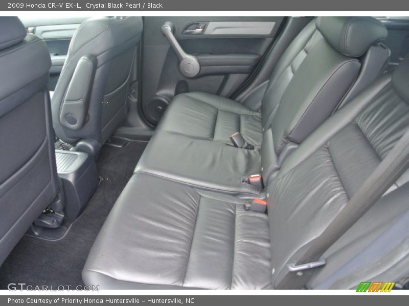 Crystal Black Pearl / Black 2009 Honda CR-V EX-L