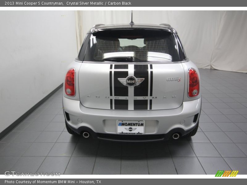 Crystal Silver Metallic / Carbon Black 2013 Mini Cooper S Countryman