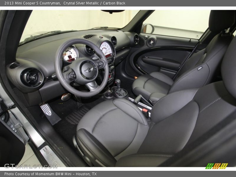 Crystal Silver Metallic / Carbon Black 2013 Mini Cooper S Countryman