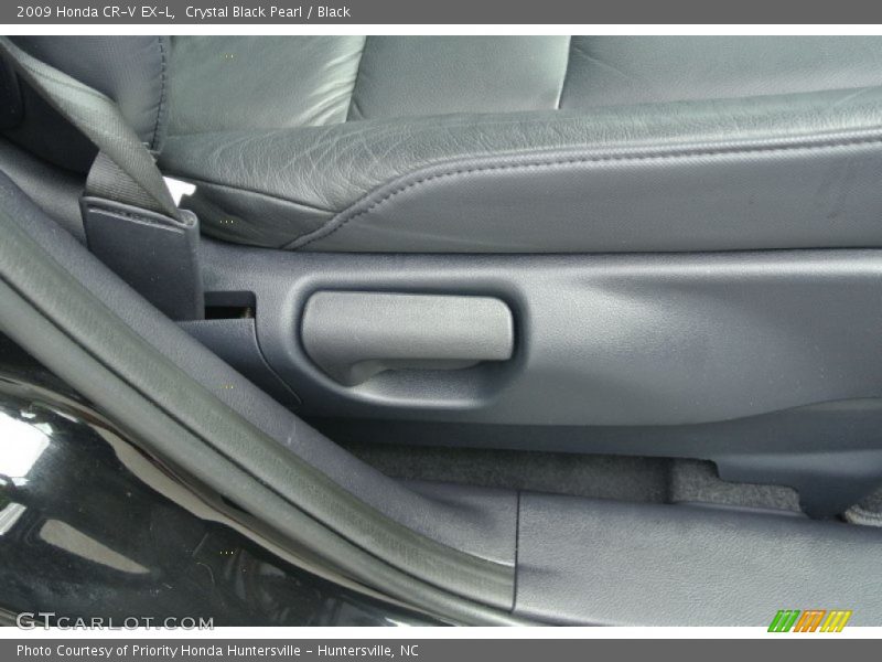 Crystal Black Pearl / Black 2009 Honda CR-V EX-L