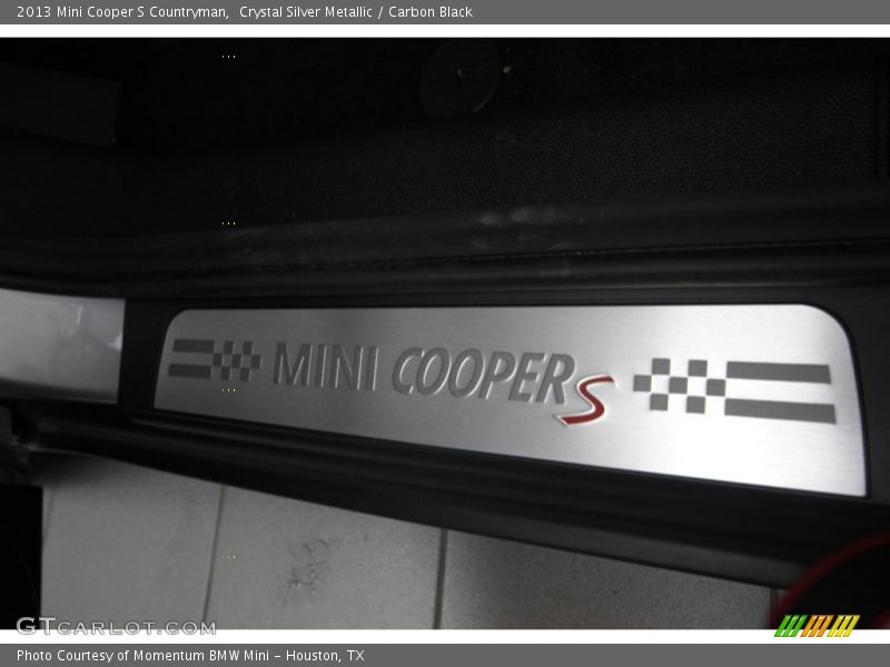 Crystal Silver Metallic / Carbon Black 2013 Mini Cooper S Countryman