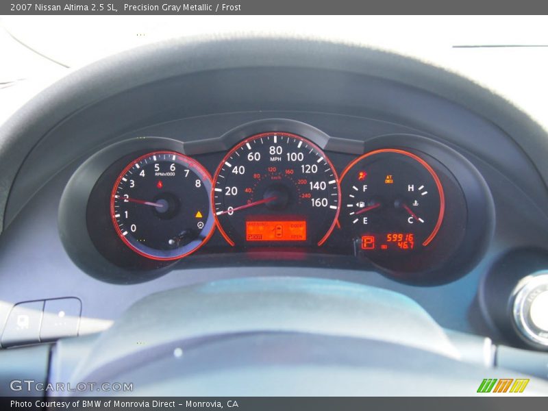 Precision Gray Metallic / Frost 2007 Nissan Altima 2.5 SL