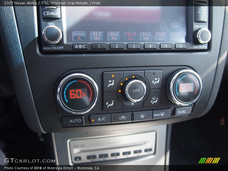 Precision Gray Metallic / Frost 2007 Nissan Altima 2.5 SL