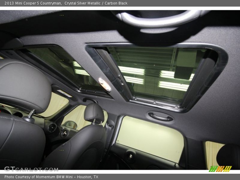 Crystal Silver Metallic / Carbon Black 2013 Mini Cooper S Countryman