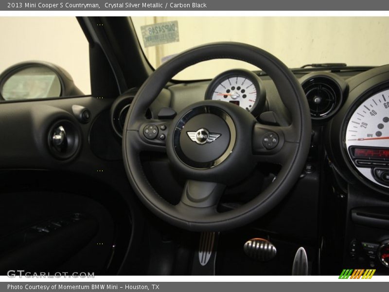 Crystal Silver Metallic / Carbon Black 2013 Mini Cooper S Countryman